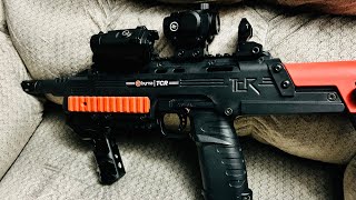 Byrna TCR Red Dot Sight Hack  byrnanation airsoft compliance defense selfawareness [upl. by Gentilis]