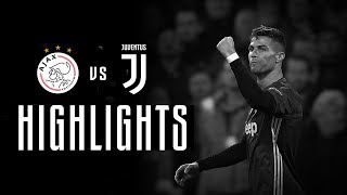 HIGHLIGHTS Ajax vs Juventus  11  Ronaldo header earns draw in Amsterdam [upl. by Veno]