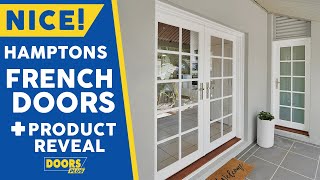 French Doors Exterior  Reveal amp Timelapse  Doors Plus [upl. by Nnylatsirk]