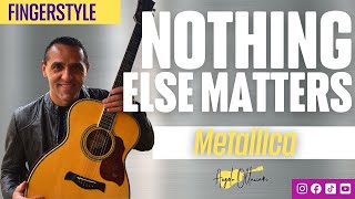 Nothing Else Matters  Tutorial Fingerstyle Chitarra [upl. by Gustavo]