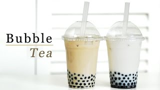 How to Make Bubble Tea  Milk Tea amp Coconut 버블티 만들기  한글자막 [upl. by Fausta822]