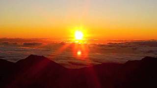 The Most Beautiful Sunrise  Haleakala Maui Hawaii [upl. by Keri200]