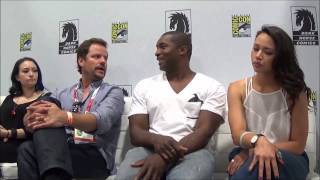 Interview with DARK MATTER Cast at SDCC 2015 [upl. by Karol]