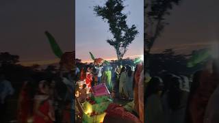 Chhath Puja Sandhya arag 🌄🥰 festival bihari Ladylifestyle555 [upl. by Nashner]