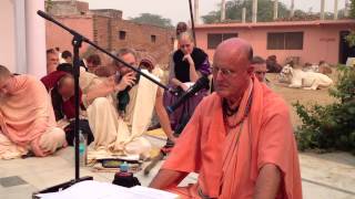 HH Srila Indradyumna Swami giving class at the Prema Sarovara 51113 [upl. by Eirrehc]