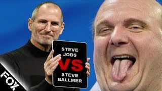 Steve Jobs Vs Steve Ballmer [upl. by Onaicul]