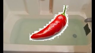 Dont use cayenne pepper in the bath if you dont want to [upl. by Anoel]