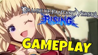 Cagliostro gaming Granblue Versus Rising Beta Gameplay [upl. by Alrick]