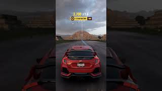 Honda civic type r drag race in Forza horizon 5 with ultra realistic graphics 🥰🥰🥰😘 [upl. by Linc]