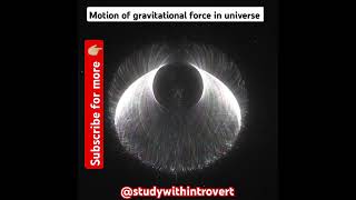 Gravitational wavesuniverse gravitation motion physics entertainingfunny shorts shortvideo [upl. by Sadinoel416]