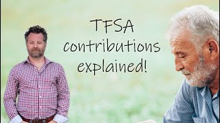 TFSA contributions explained [upl. by Ain630]