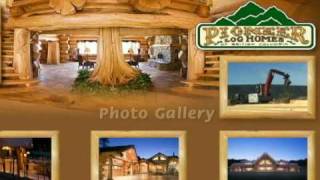 Log Cabin Home Videos from Pioneer Log Homes Of BC [upl. by Rider299]