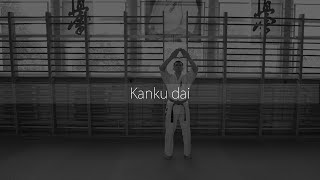 Kanku dai nogare Karate Kyokushin kata [upl. by Ledoux]