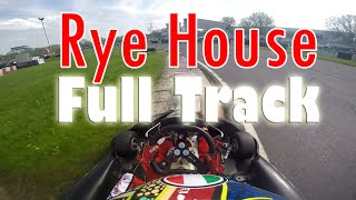 3 Laps of Rye House Kart Raceways Full Track [upl. by Ariada791]