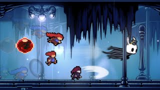 Hollow Knight  Speedrunner vs 4 Hunters from Celeste [upl. by Starla]