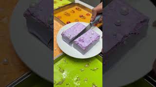 🥰 Satisfying with delicious grass milk pudding 🥳 food satisfying satisfyingvideo [upl. by Brietta]