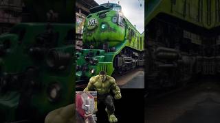 Superheroes but a bullet train💥Marvel amp DCAll Characters marvel avengers shorts [upl. by Horner]