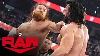 Sami Zayn vs Drew McIntyre Raw highlights Jan 29 2024 [upl. by Tandi647]