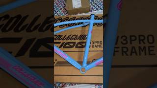 C100 PRO V3 FRAME  MistBlue bike bikelife wheelie collectivebikes [upl. by Inod]