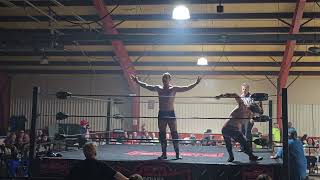 Jared Kripke c vs Tyler Lee Deputy AIWF Midwest Heavyweight Title  IPW 81024 [upl. by Nonie]