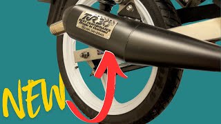 Honda Wave NEW Exhaust 143cc [upl. by Ryley]