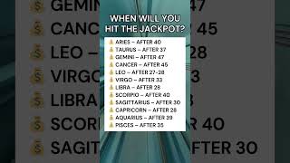 When will you hit the jackpot astrology zodiac [upl. by Attehcnoc]