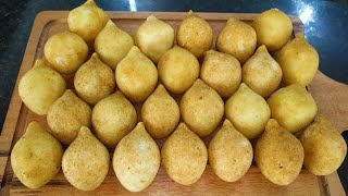 Coxinhas Crocantes Ganhei Muito Dinheiro com Essa Receita [upl. by Paxton590]