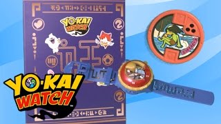 Yokai Watch Medallium Collection Book 2 amp YoMotion Medals from Hasbro [upl. by Hughmanick]