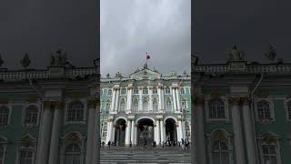 Hermitage aka Winter Palace Эрмитаж in Saint Petersburg Russia russiatravel travelvlog travel [upl. by Luwana]