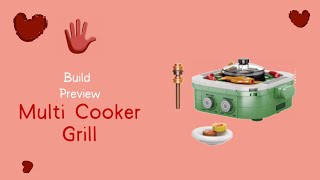 Cute Block Plants  Build Preview  Household Appliances  Multi Cooker Grill [upl. by Willis328]