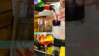 SANGRIA IN RED SULA WINE  SANGRIA KAISE BANAY RECIPE SHOTS sangríarecipecocktailviralvideo [upl. by Karol4]