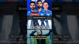 PRE IPL MI scenes 😂😂 mumbaiindians shortsfeed [upl. by Babs348]