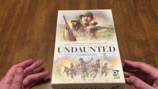 Unboxing Undaunted Normandy from Osprey Games [upl. by Llennhoj997]