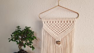 Crea este TAPIZ de MACRAME paso a paso [upl. by Garald]