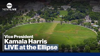 LIVE Vice President Kamala Harris speaks at the National Mall one week before Election Day [upl. by Nnybor]