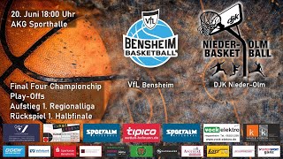 VfL Bensheim vs DJK NiederOlm [upl. by Bevers]