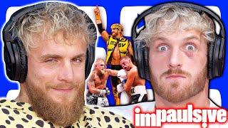 Jake Paul amp Logan Paul on Double Victory BoxingWWE KSI vs Tommy Fury Fighting Dillon Danis 390 [upl. by Ahsenrac]