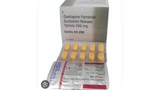 Qutilix SR 200 Tablets Quetiapine Fumarate Sustained Release Tablets 200 mg [upl. by Odlareg435]