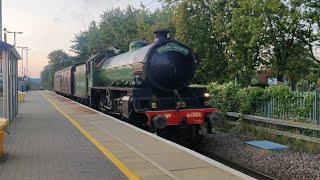 61306 Mayflower heads for home with 5Z43 at Stevenage after working 1Z43 28082021 [upl. by Delwyn]