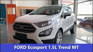 Ford Ecosport 15 L Trend Manual [upl. by Argus]