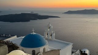 Hotel VLOG Santorini Greece 🇬🇷🪼💙 greece griechenland santorini summer holiday vlog یونان [upl. by Hines]