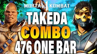 Mortal Kombat 1 Takeda Combo Guide  MK1 Takeda Combos [upl. by Ferdinand515]