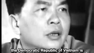 iMarx English sub  Vo Nguyen Giap in interviewing by French reporter [upl. by Ymerrej]