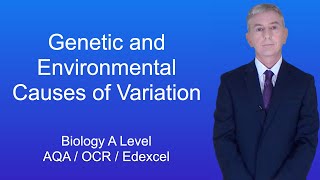 A Level Biology Revision quotGenetic and Environmental Causes of Variationquot [upl. by Ardnuasal]