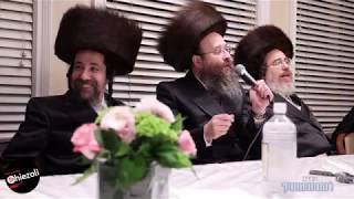 Modzitzer Kumzitz in Boro Park Pesach 5779  קומזיץ בבארא פארק  חול המועד פסח תשע״ט  מודזיץ [upl. by Chandless]