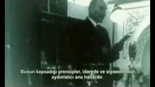 Mustafa Kemal ATATÜRK ün son meclis konuşması [upl. by Venterea871]