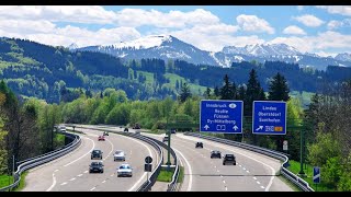 amazing Alps  POV of driving a truck through Austria in the mountains [upl. by Bertrand]