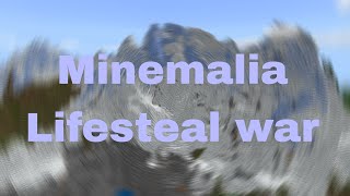 Minemalia Lifesteal war with TheElites 🔥 [upl. by Clovis398]