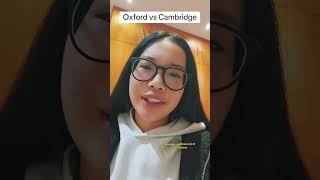 Oxford vs Cambridge oxbridge oxford cambridge [upl. by Irrahs]