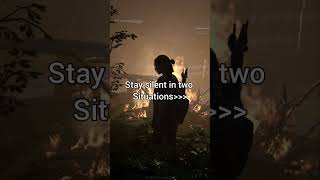 stay silent in two situations aesthetic shortfeed trendingshorts fypシ゚ [upl. by Gavin]